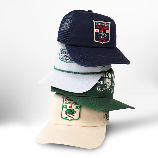 Common Man Country Club Patch Trucker Hat-Hats-Fore Play-Barstool Sports