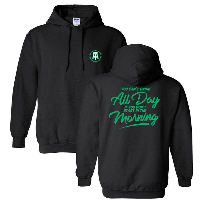 Can't Drink All Day Hoodie-Hoodies & Sweatshirts-Barstool Sports-Black-S-Barstool Sports