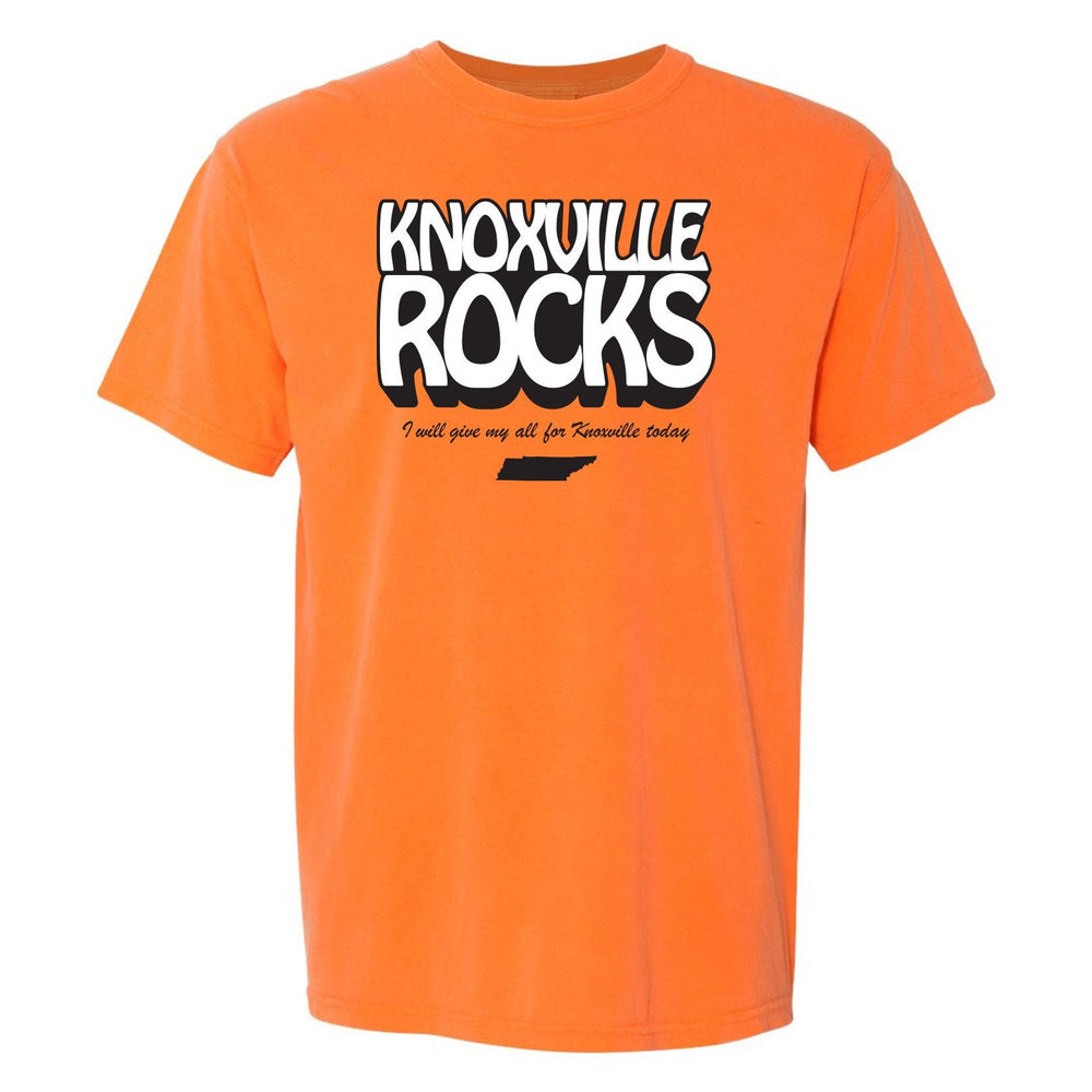 Knoxville Rocks Tee-T-Shirts-Barstool U-Orange-S-Barstool Sports