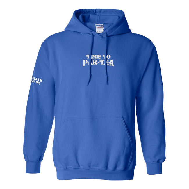 Time To Par-Tea Embroidered Hoodie-Hoodies & Sweatshirts-Pirate Water-Blue-S-Barstool Sports