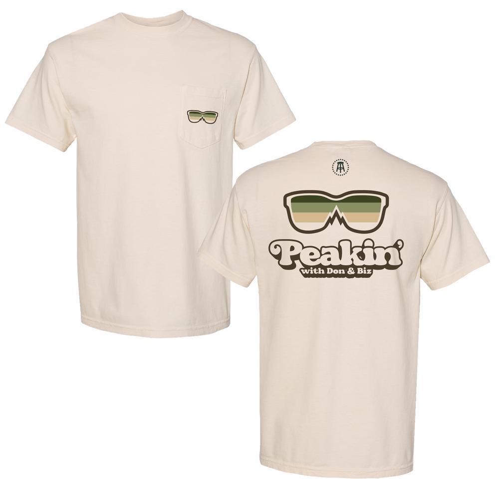 Peakin Pocket Tee-T-Shirts-The Wonton Don-Ivory-S-Barstool Sports