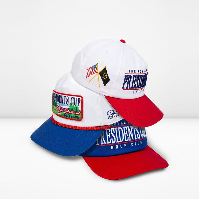 Barstool Golf x Presidents Cup Roscoe Snapback Hat-Hats-Fore Play-Barstool Sports