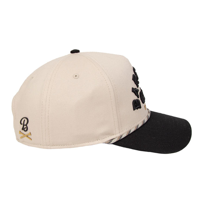 Barstool Golf Vintage Rope Snapback Hat-Hats-Fore Play-Cream-One Size-Barstool Sports