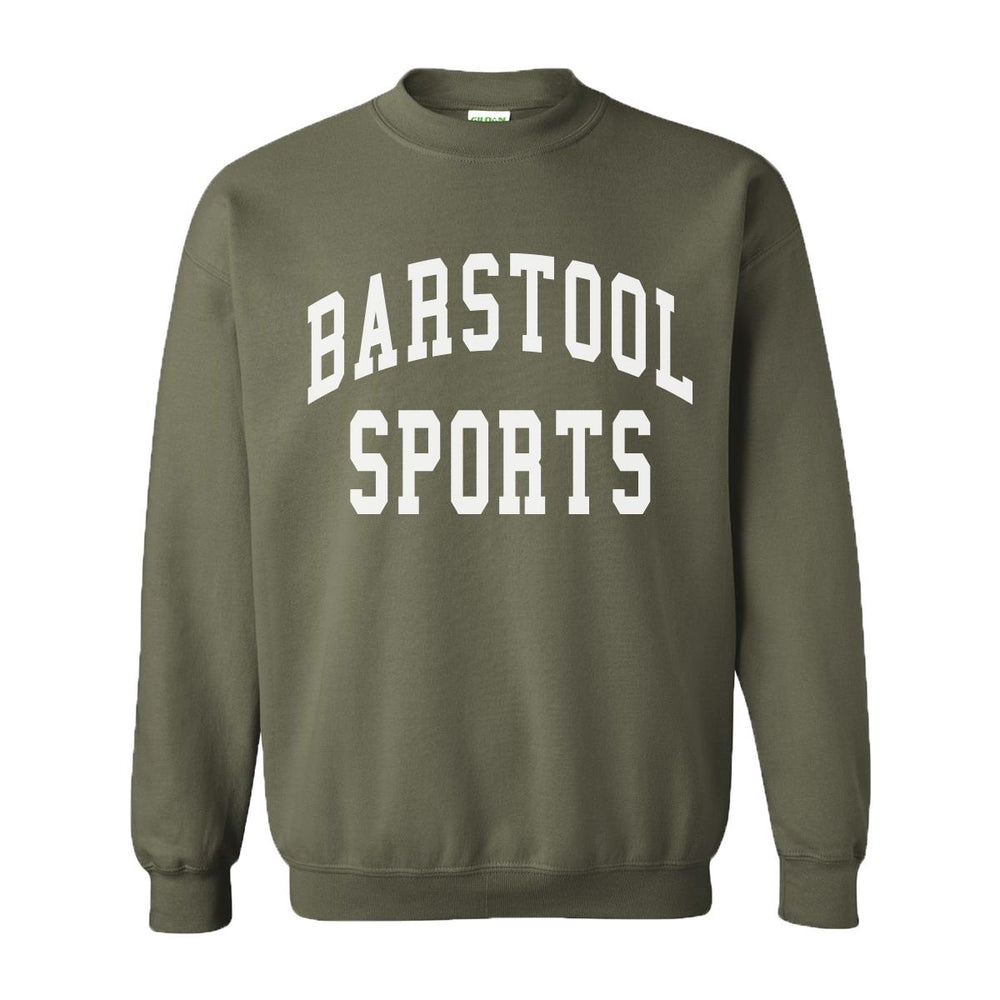 Barstool Sports Crewneck-Crewnecks-Barstool Sports-Green-S-Barstool Sports
