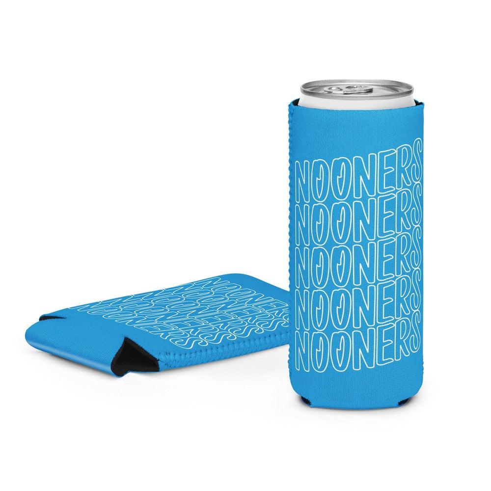 Nooners Can Cooler (Blue)-Drinkware-Nooners-Barstool Sports