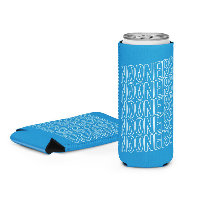 Nooners Can Cooler (Blue)-Drinkware-Nooners-Barstool Sports