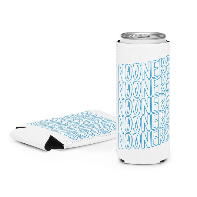 Nooners Can Cooler (White)-Drinkware-Nooners-Barstool Sports