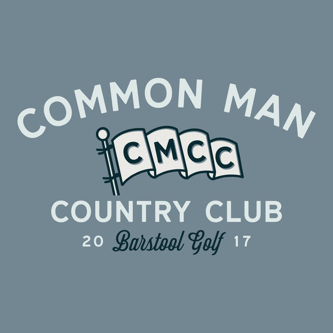 Common Man Country Club Pennant Crewneck-Crewnecks-Fore Play-Barstool Sports