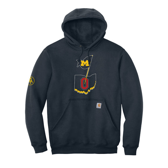 Michigan Flag Plant Premium Hoodie