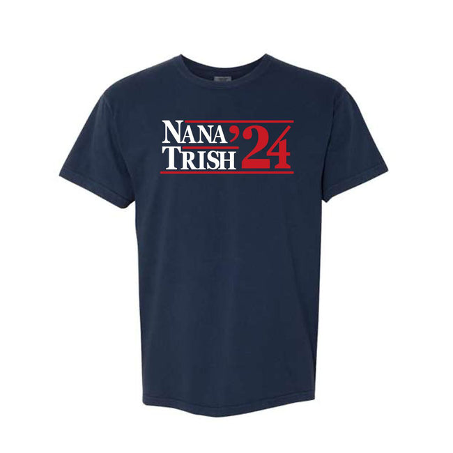 Nana & Trish 2024 Tee-T-Shirts-Out & About-Navy-S-Barstool Sports