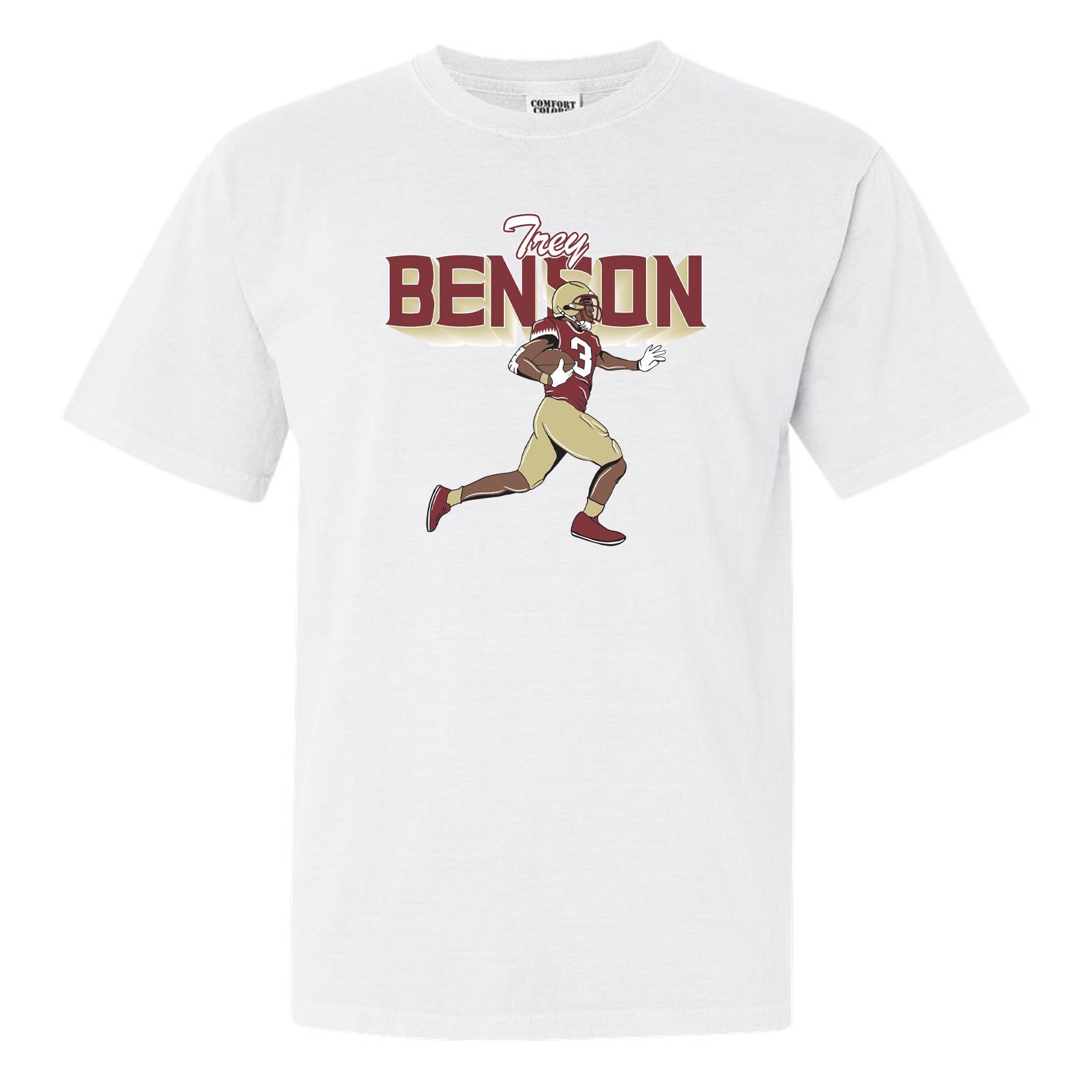 Trey Benson Tee-T-Shirts-Barstool Athletes-Barstool Sports