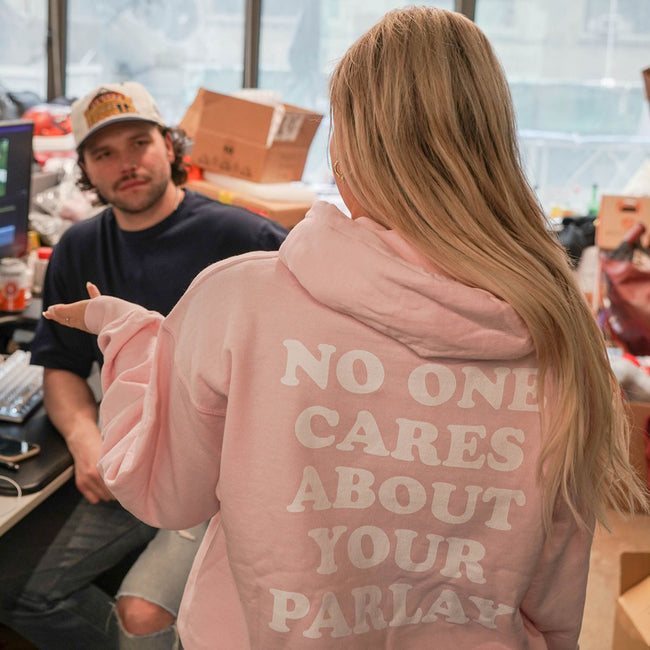 No One Cares About Your Parlay Hoodie-Hoodies & Sweatshirts-It Girl-Barstool Sports