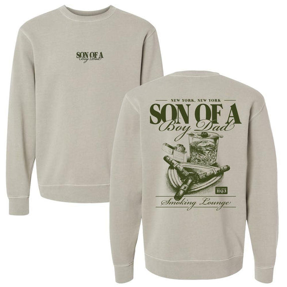 Son of a Boy Dad Lounge Crewneck-Crewnecks-Son of a Boy Dad-Barstool Sports