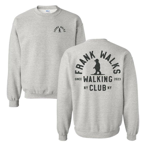 Frank Walks Club Crewneck - Barstool Sports Merchandise