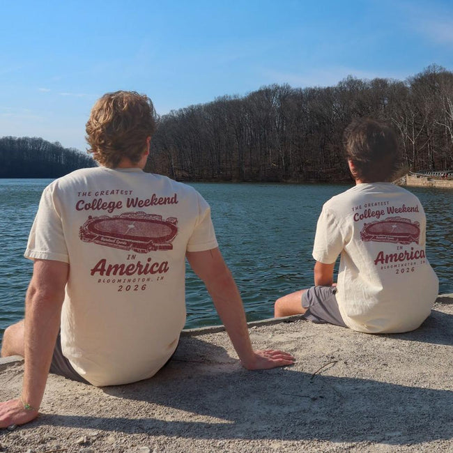 The Greatest College Weekend Pocket Tee-T-Shirts-Barstool U-Barstool Sports
