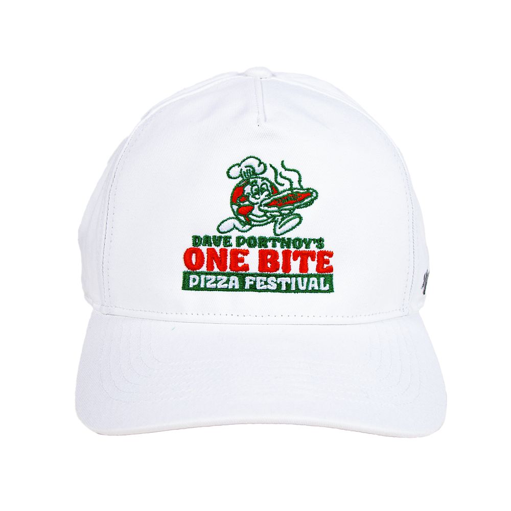 One Bite Pizza Fest x 47 Brand Cartoon Hat-Hats-One Bite-White-One Size-Barstool Sports