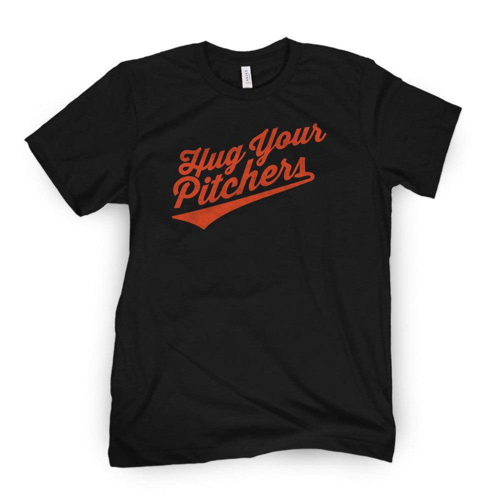 Hug Your Pitchers Tee-T-Shirts-Barstool U City-Black-S-Barstool Sports