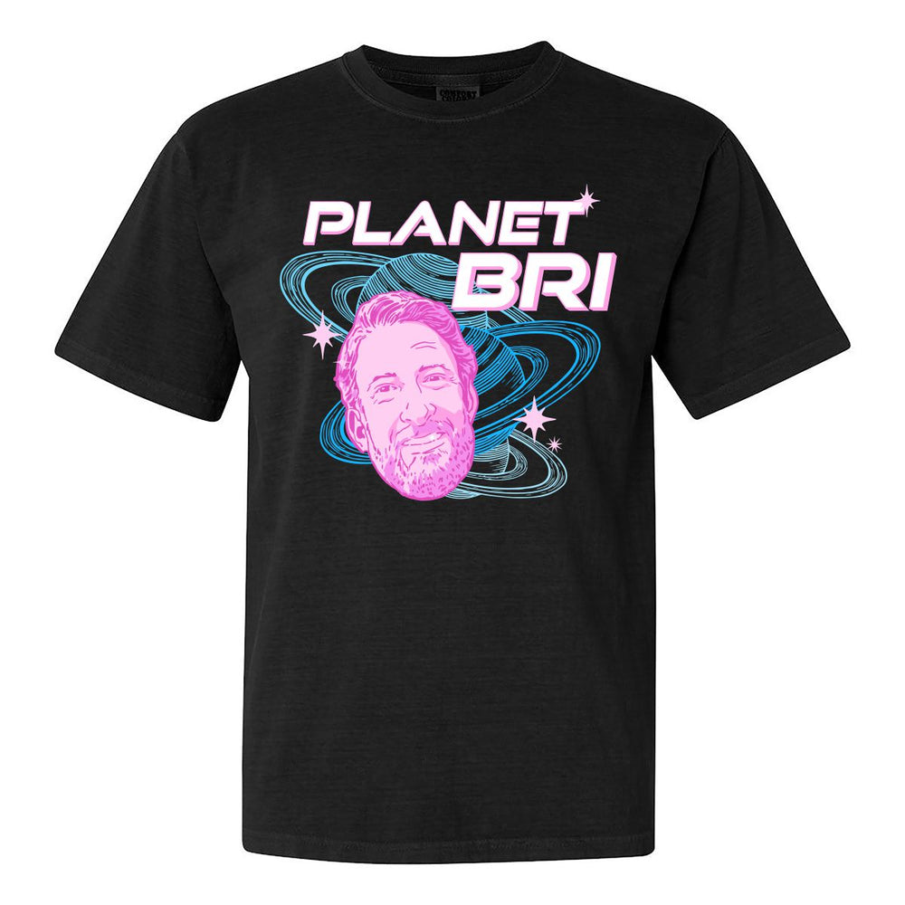 Planet Bri Black Tee-T-Shirts-PlanBri Uncut-Black-S-Barstool Sports