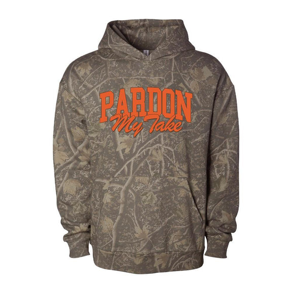 Pardon My Take Camo Premium Hoodie-Hoodies & Sweatshirts-Pardon My Take-Barstool Sports
