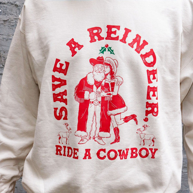 Save A Reindeer Ugly Sweater-Ugly Sweaters-It Girl-Barstool Sports