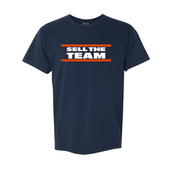 Sell The Team CHI II Tee-T-Shirts-Barstool Chicago-Navy-S-Barstool Sports