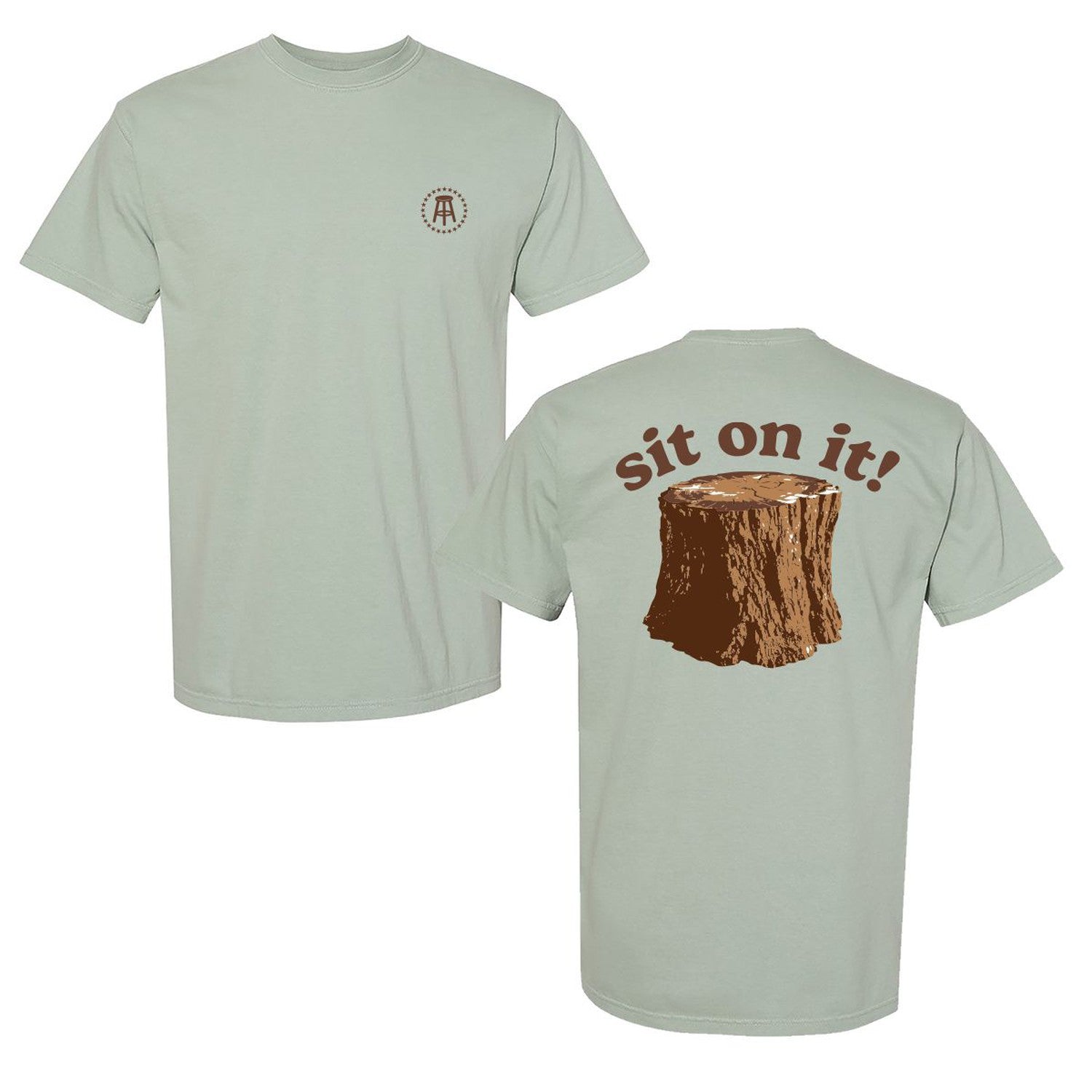 Sit on It Tee-T-Shirts-Barstool Sports-Green-S-Barstool Sports