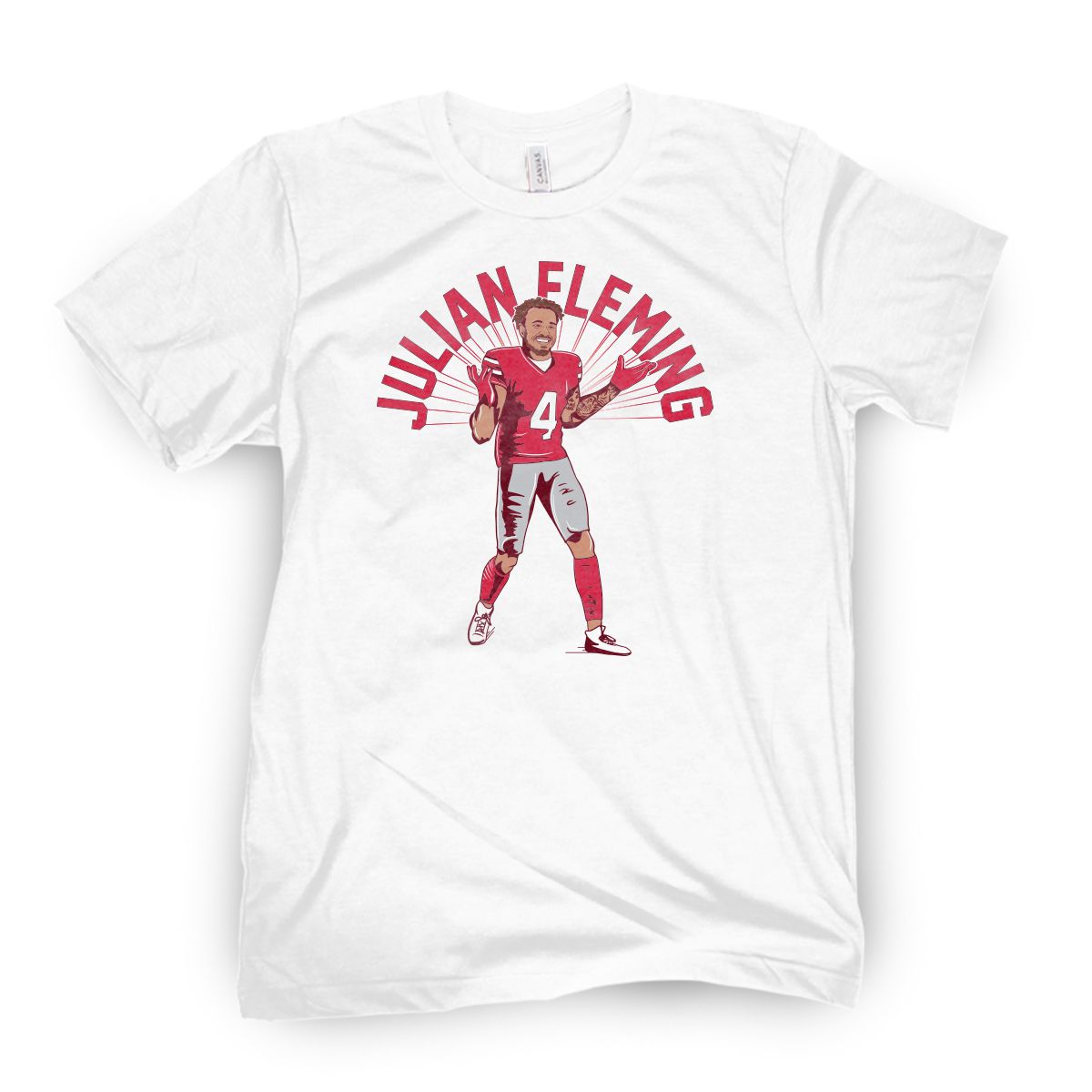 Julian Fleming Tee-T-Shirts-Barstool Athletes-Barstool Sports