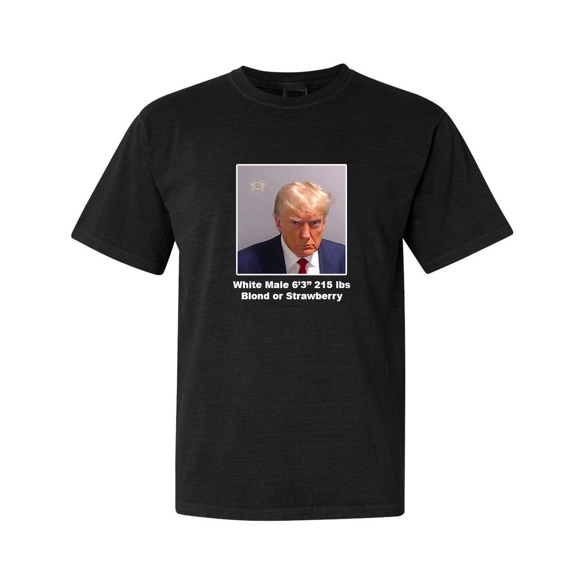 Trump Mugshot II Tee-T-Shirts-Barstool Sports-Barstool Sports