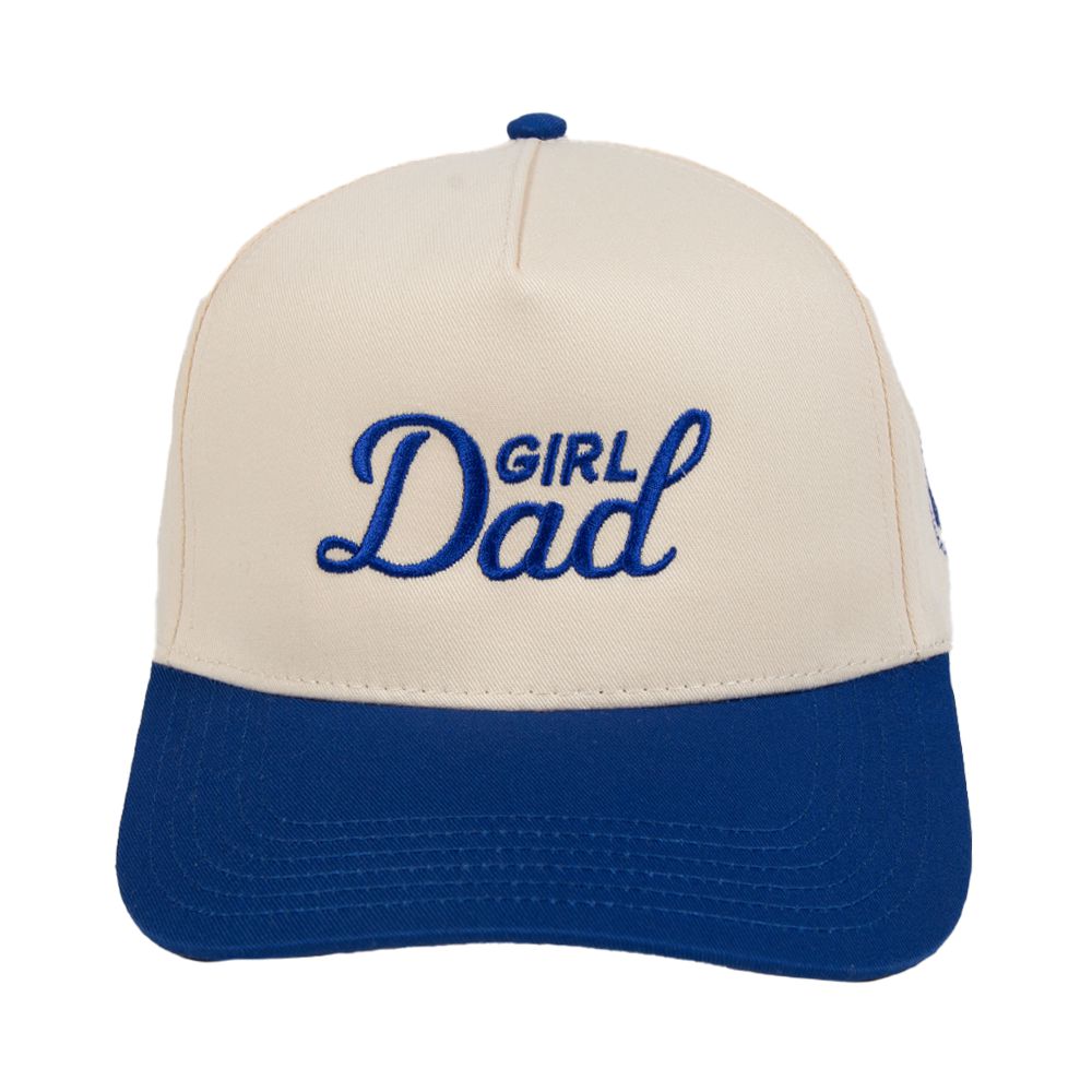 Girl Dad Snapback Hat-Hats-Bussin With The Boys-Blue-One Size-Barstool Sports