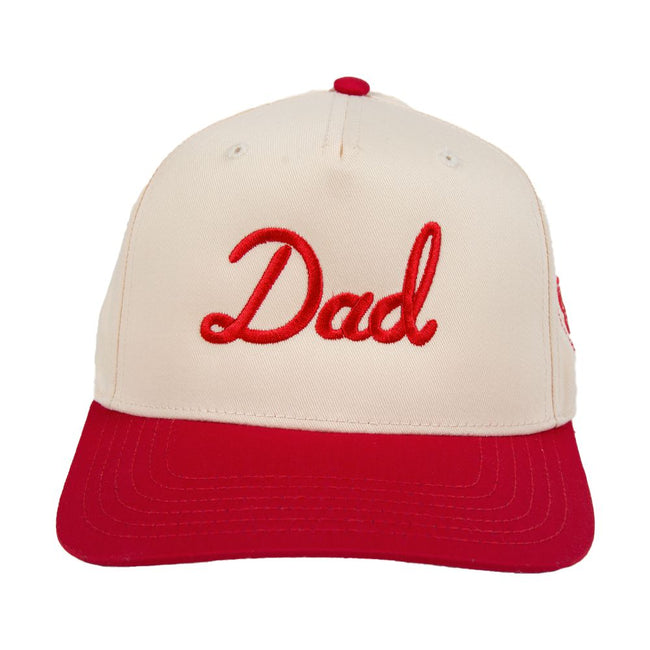 Dad Snapback Hat-Hats-Bussin With The Boys-Red-One Size-Barstool Sports
