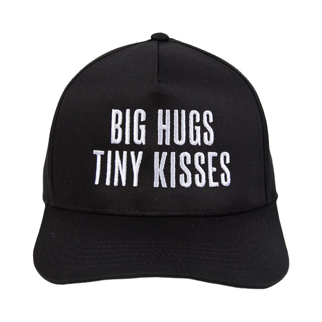 Big Hugs Tiny Kisses Snapback Hat-Hats-Bussin With The Boys-Black-One Size-Barstool Sports