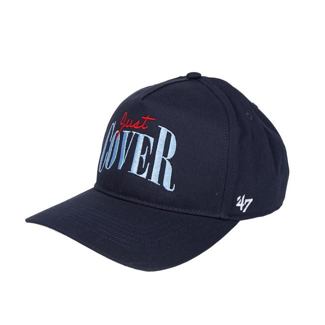 Just Cover '47 HITCH Snapback Hat-Hats-Pardon My Take-Navy-One Size-Barstool Sports