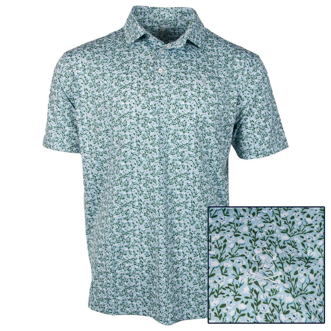 Rhoback x Barstool Golf The Magnolia Blossom Performance Polo-Polos-Fore Play-Barstool Sports