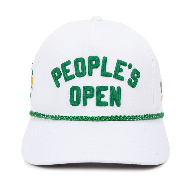 Barstool Golf x WM Phoenix Open People's Open Chainstitch Snapback Hat-Hats-Fore Play-White-One Size-Barstool Sports