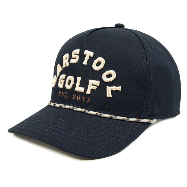 Barstool Golf Vintage Rope Snapback Hat-Hats-Fore Play-Navy-One Size-Barstool Sports