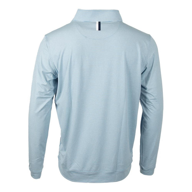 Rhoback x Barstool Sports The Riva Heather Stripe Performance Quarter Zip-Pullovers-Barstool Sports-Barstool Sports