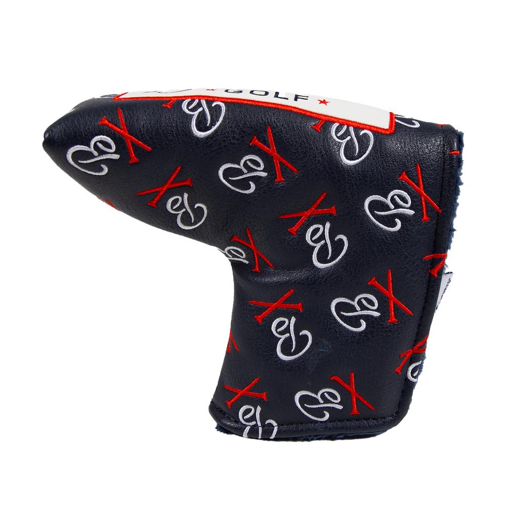 Barstool Golf Pinstripe Blade Putter Cover-Golf Accessories-Fore Play-Barstool Sports
