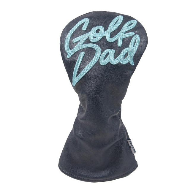 Golf Dad Chainstitch Driver Headcover-Golf Accessories-Fore Play-Navy-One Size-Barstool Sports