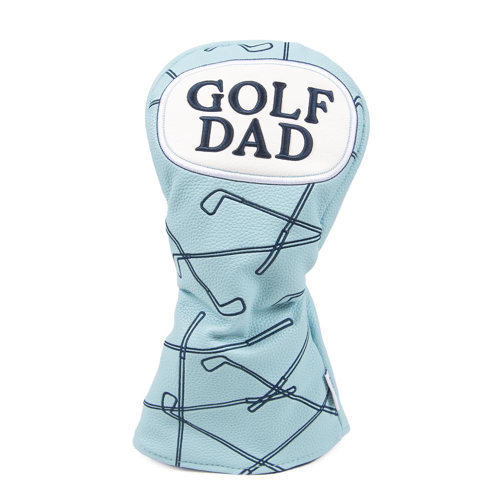 Golf Dad Clubby Driver Headcover-Golf Accessories-Fore Play-Light Blue-One Size-Barstool Sports
