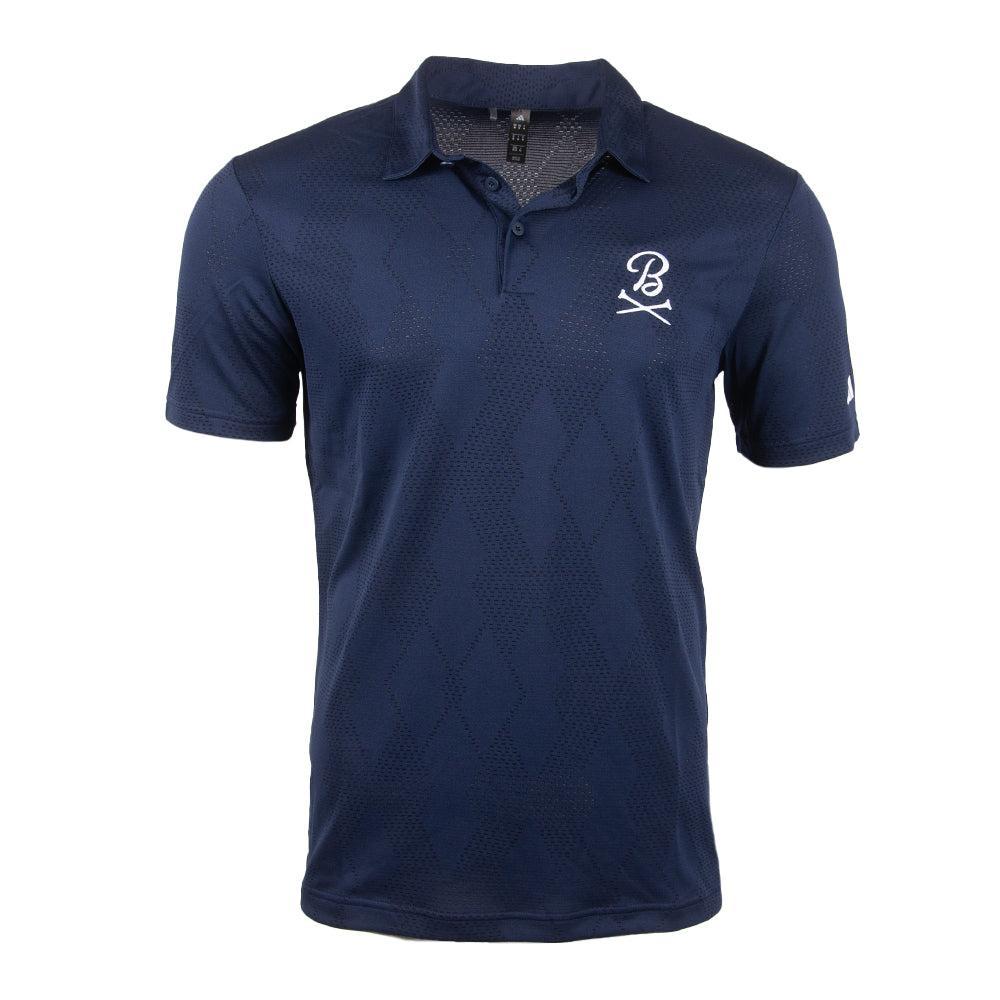 Barstool Golf x Adidas Ultimate365 Micro Texture Polo-Polos-Fore Play-Navy-S-Barstool Sports