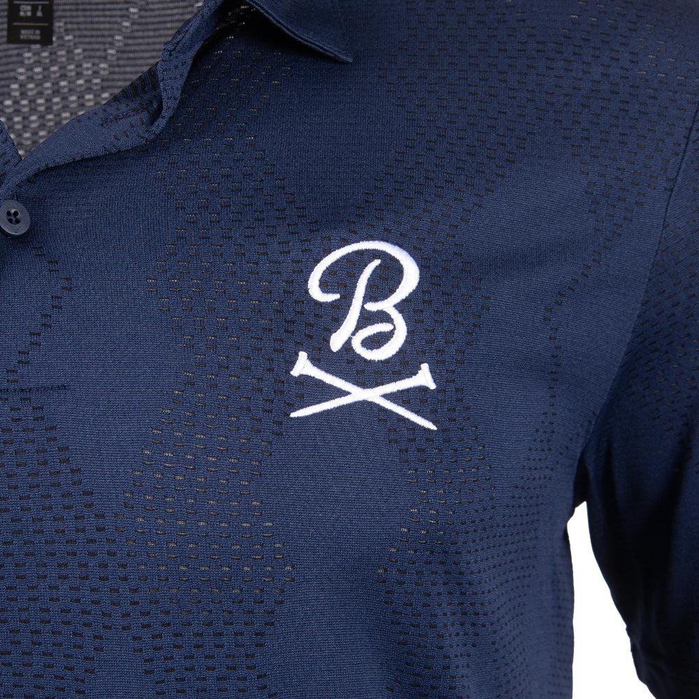 Barstool Golf x Adidas Ultimate365 Micro Texture Polo-Polos-Fore Play-Barstool Sports