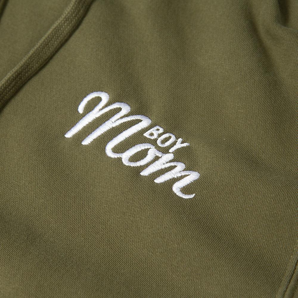 Boy Mom Embroidered Pigment Dyed Hoodie-Hoodies & Sweatshirts-Barstool Sports-Barstool Sports