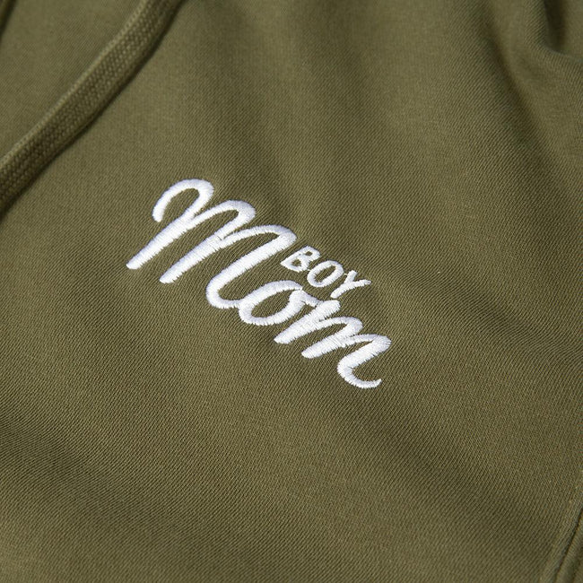 Boy Mom Embroidered Pigment Dyed Hoodie-Hoodies & Sweatshirts-Barstool Sports-Barstool Sports