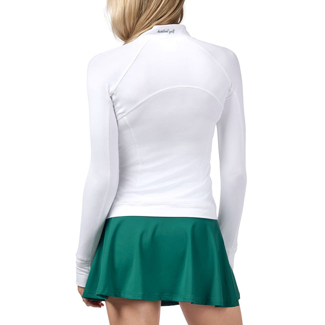Barstool Golf Ladies Performance Quarter Zip-Pullovers-Fore Play-Barstool Sports