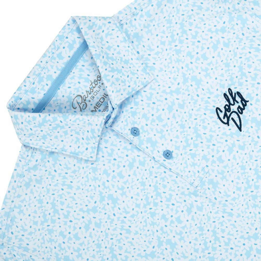 Golf Dad Printed Polo-Polos-Fore Play-Barstool Sports