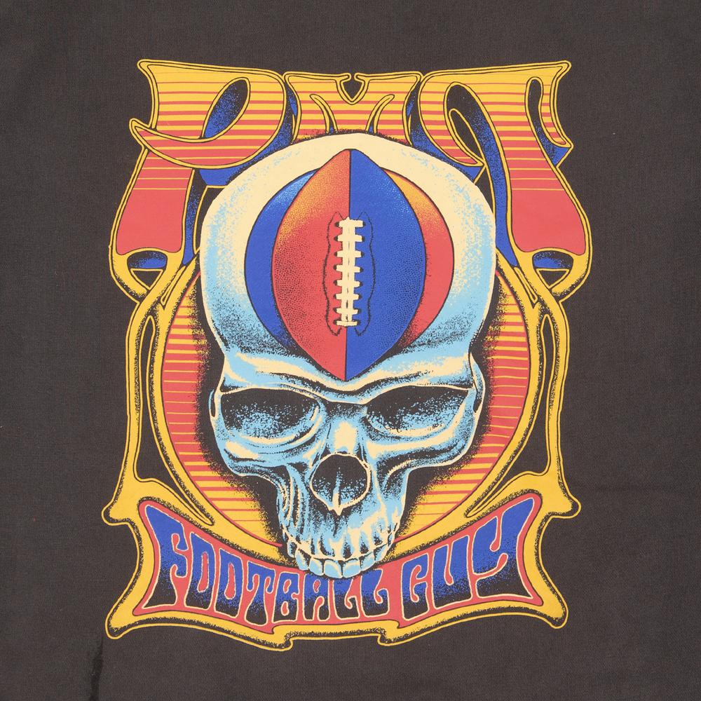 Pardon My Take Football Skull Crewneck-Crewnecks-Pardon My Take-Barstool Sports