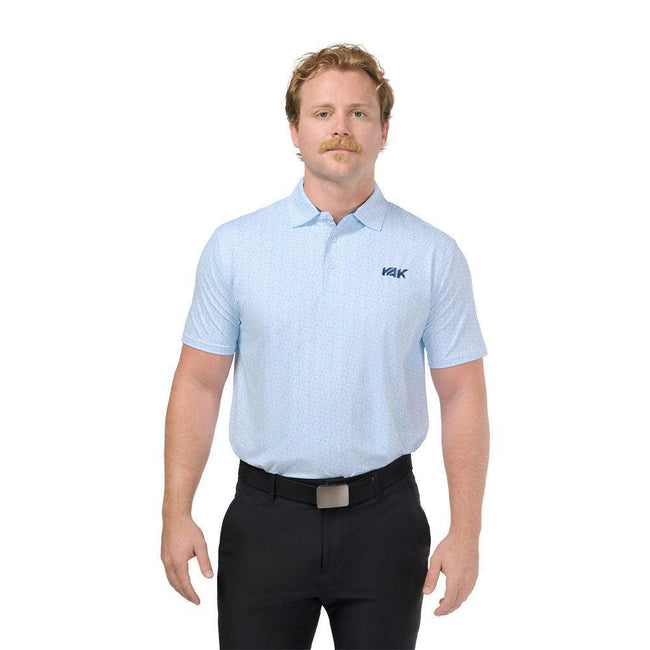 The YAK Printed Polo-Polos-The Yak-Barstool Sports