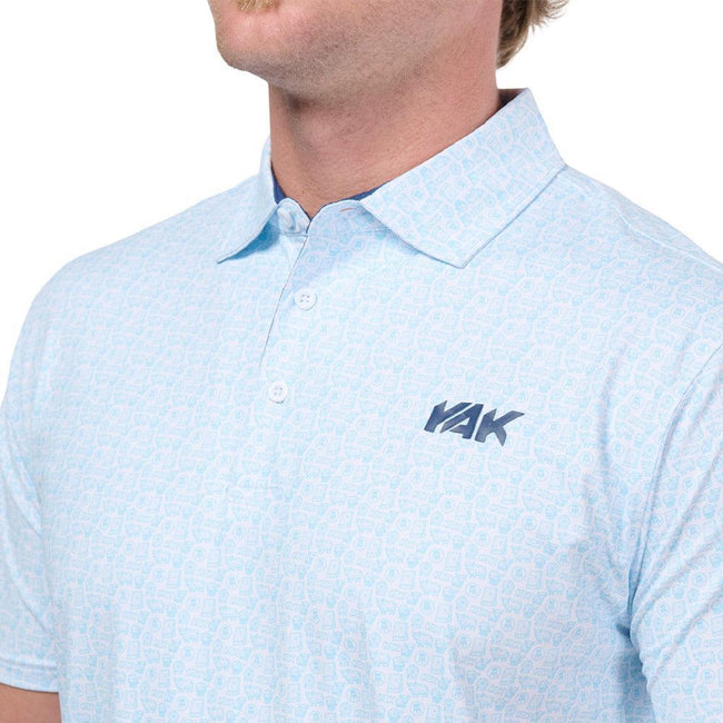 The YAK Printed Polo-Polos-The Yak-Barstool Sports