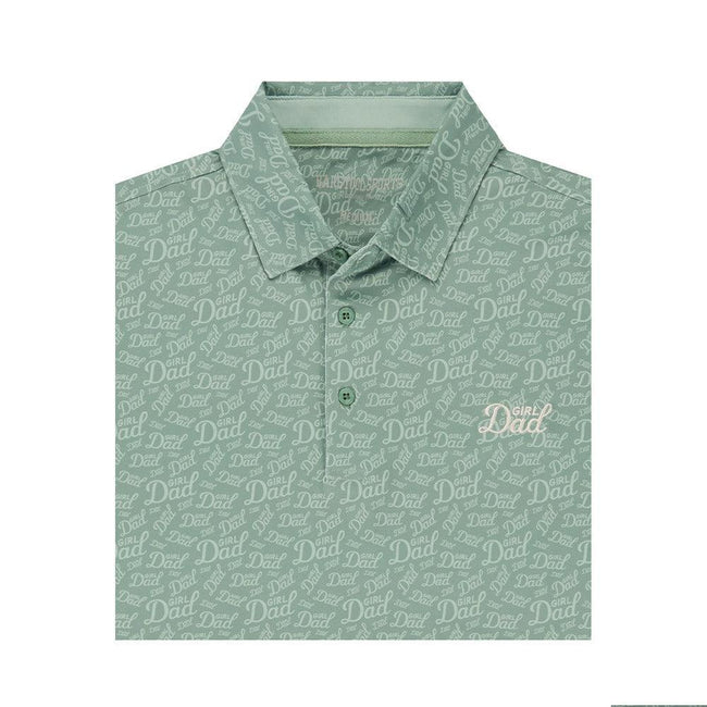 Girl Dad Printed Polo-Polos-Barstool Sports-Barstool Sports