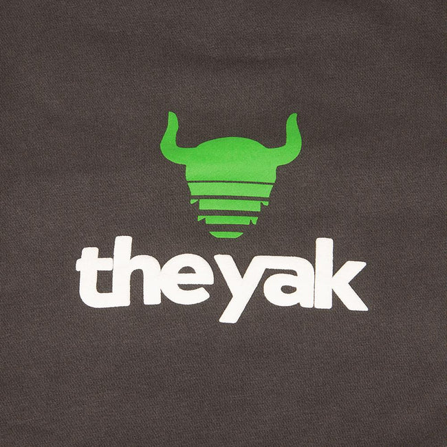 The YAK Puff Print Pigment Dyed Crewneck-Crewnecks-The Yak-Barstool Sports